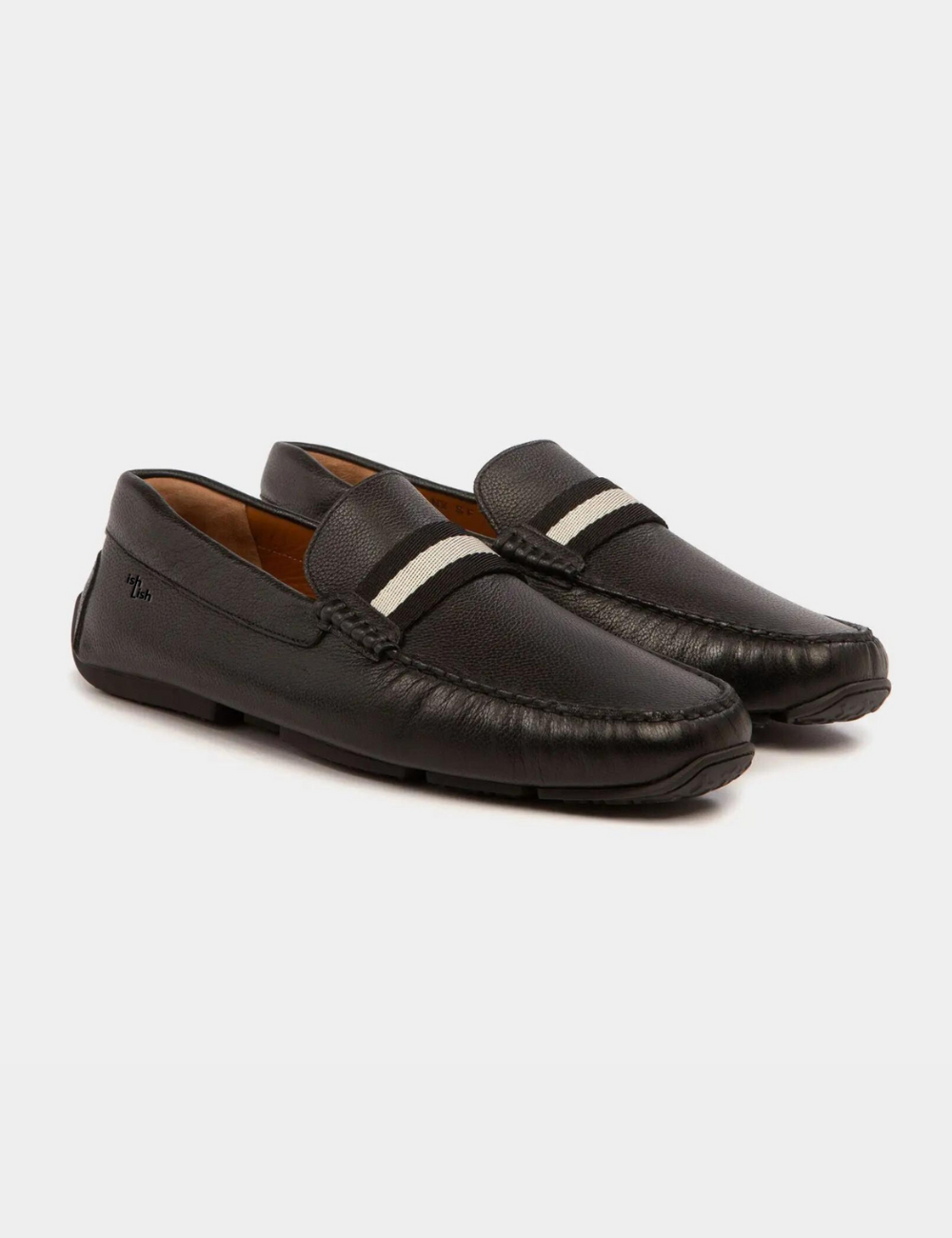 Pilot Driver In Black Leather