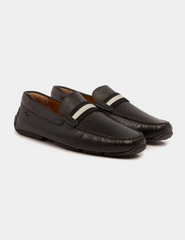 Pilot Driver In Black Leather