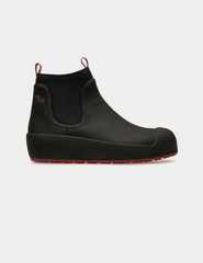 Bally Curling Booties In Black Leather