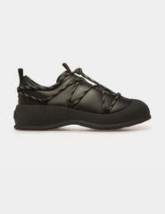 Frei Snow Boots In Black Leather