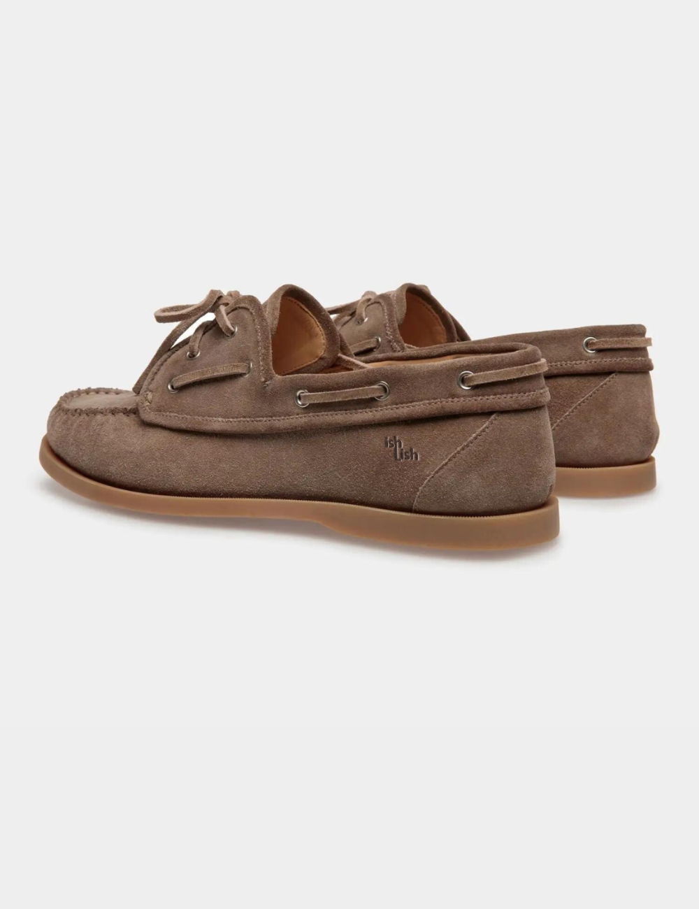 Nelson Loafer in Beige Suede Leather