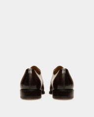 Scamardo Leather Derby Shoes In Brown