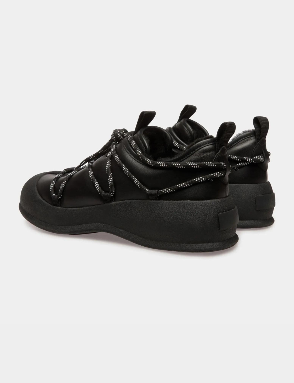 Frei Snow Boots In Black Leather