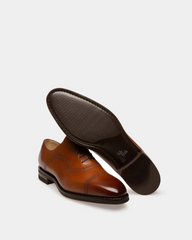 Scotch Leather Oxfords In Brown