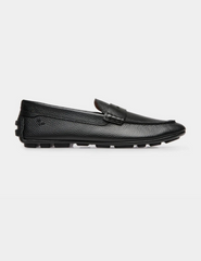 Kerbs Driver in Black Grained Leather