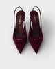 Suede Singback Pumps